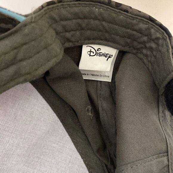 Disney Women's Minnie Mouse Animal Print 5 Panel Gray Cap - Picture 5 of 7